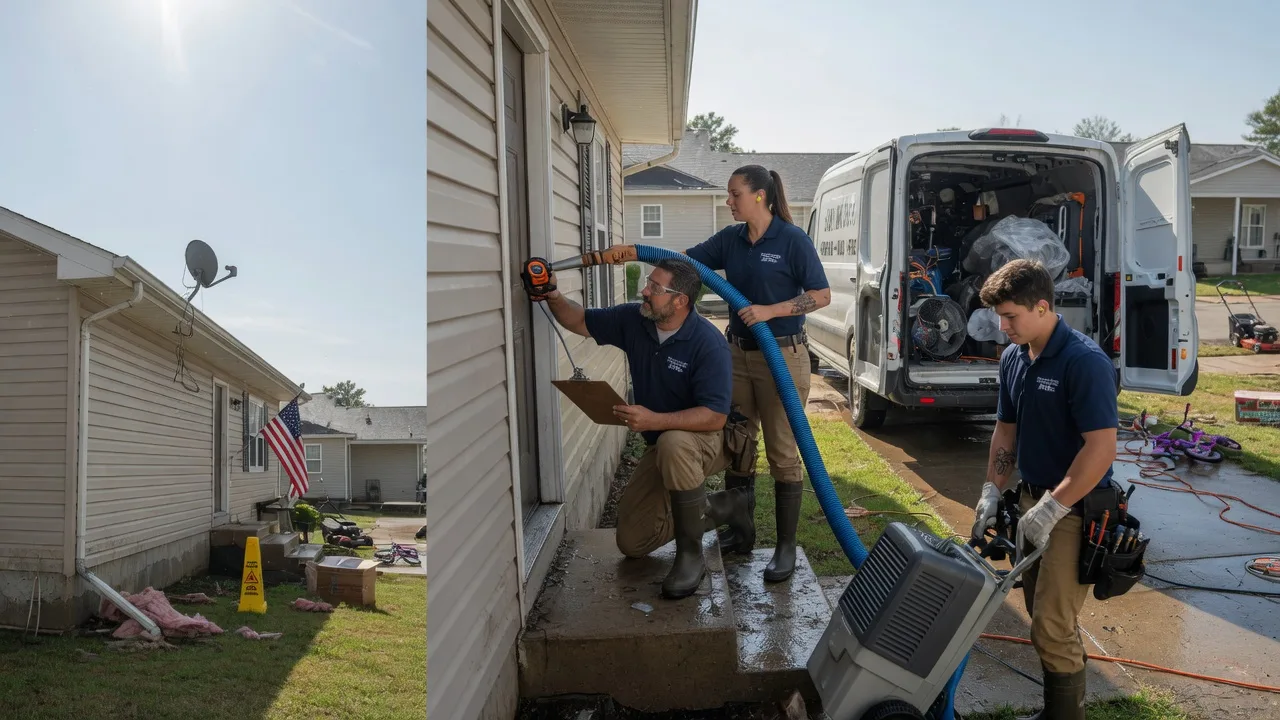 Ceiling Water Damage Restoration in Moville, IA near me
